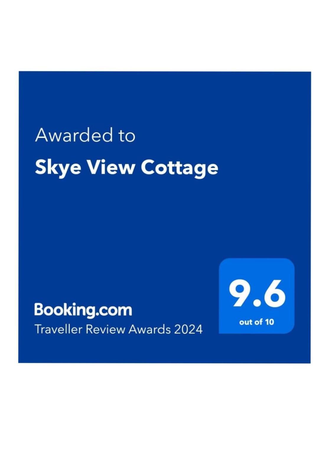 Skye View Cottage Portree Extérieur photo